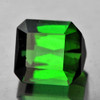 7x6 mm Rectangle {2.44 cts} AAA Neon Chrome Green Tourmaline Natural {Flawless-VVS1}