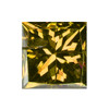 2.40 mm {0.07 cts} Square Princess Cut  AAA Champagne Diamond Natural { AAA Grade }