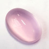 26.65 cts Oval Cabochon 23x16 mm AAA Pastel Pink Rose Quartz Natural {Flawless-VVS}