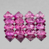 1.70 mm 35 pcs Round Diamond Cut AAA Fire Intense Pink Sapphire Natural {Flawless-VVS}