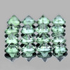 2.00 mm 20 pcs Round Machine Cut Blue Green Sapphire Natural {Flawless-VVS}