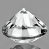 6.50 mm 1 pcs Round Brilliant Cut AAA Fire Diamond White Zircon Natural {Flawless-VVS1}--AAA Grade