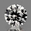 5.50 mm 1 pcs Round Brilliant Cut AAA Fire Natural Diamond White Zircon {Flawless-VVS1}--AAA Grade