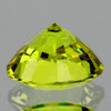 5.50 mm Round {0.65 cts} AAA Vivid Canary Yellow Tourmaline Mozambique Natural {Flawless-VVS1}