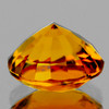 6.30 mm Round  {1.02 cts} AAA Vivid Yellow Tourmaline Mozambique Natural {Flawless-VVS1}