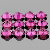 3.00 mm 12 pcs Round AAA Fire Raspberry Pink Purple Rhodolite Garnet Natural {Flawless-VVS}