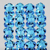 2.50 mm 40 pcs Round Best Sparkling Swiss Blue Topaz Natural {Flawless-VVS1}