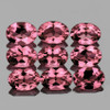 4x3 mm 9 pcs Oval Machine Cut AAA Fire Padparadscha Pink Tourmaline Natural {Flawless-VVS1}--AAA Grade