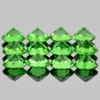 2.70 mm 12 pcs Round Best AAA Fire Natural Green Tsavorite Garnet {Flawless-VVS}--AAA Grade