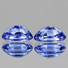 5x4 mm 2 pcs Oval AAA Fire Natural Ceylon Blue Sapphire {Flawless-VVS}--AAA Grade