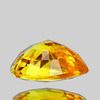 8x6 mm { 1.48 cts} Pear AAA Fire Golden Yellow Sapphire Natural {Flawless-VVS}