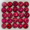 2.00 mm 25 pcs Round Brilliant Cut AAA Premium Red Mozambique Ruby Natural (Unheated) {Flawless-VVS}--AAA Grade