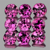 3.50 mm 9 pcs Round Machine Cut AAA Sweet Pink Tourmaline Natural {Flawless-VVS1}--AAA Grade