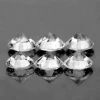 1.50 mm 6 pieces Round Extreme Brilliancy Natural White Diamond Color D-F { VS Clarity }