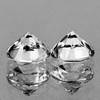 2.60 mm 2 pcs Round Extreme Brilliancy Color D-F Natural White Diamond {VVS}--AAA Grade