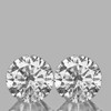 3.10 mm 2 pcs { 0.24 cts} Round Color F-G Extreme Brilliancy Natural White Diamond--AAA Grade