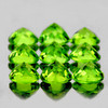 5.00 mm 9 pcs Round AAA Fire AAA Green Peridot Natural {Flawless-VVS}--AAA Grade