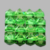 1.20-1.80 mm 33 pcs Square Princess Cut AAA Fire Tsavorite Green Garnet Natural {Flawless-VVS}