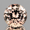 7.00 {1.36 cts} mm Round AAA Fire Natural Peach Pink Morganite [VVS]