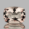 8x6 mm Cushion AAA Fire Golden Pink Morganite Natural [VVS]