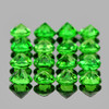 0.90-1.20 mm 100 pcs Round Diamond Cut AAA Fire Chrome Green Tsavorite Garnet Natural {VVS}