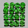 0.90-1.20 mm 100 pcs Round Diamond Cut AAA Fire Chrome Green Tsavorite Garnet Natural {VVS}