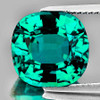 7.00 mm {1.72 cts} Cushion AAA Fire Intense Paraiba Green Blue Apatite Natural {Flawless-VVS}--AAA Grade