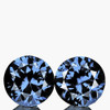 4.00 mm 2 pcs Round Brilliant Cut AAA Fire AAA Mozambique Blue Sapphire Natural {Flawless-VVS}