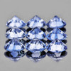3.00 mm 9 pcs Round Brilliant Machine Cut Extreme Brilliancy Natural Ceylon Blue Sapphire {Flawless-VVS}