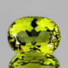 16x13 mm {10.21 cts} Oval Brilliant Cut Best AAA Fire Intense Green Gold Lemon Quartz Natural {Flawless-VVS}