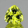 10.00 mm { 3.27 cts} Trillion Brilliant Cut Best AAA Fire AAA Green Gold Lemon Quartz Natural {Flawless-VVS1}