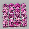 2.00 mm 30 pcs Round AAA Fire Natural Sweet Pink Tourmaline {Flawless-VVS}