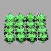 2.20 mm 20 pcs Round Diamond Cut Natural Chrome Green Tsavorite Garnet {Flawless-VVS1}