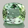 7.5x6.5mm {1.80 cts} Cushion AAA Fire Mint Green Tourmaline Natural {Flawless-VVS}