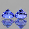 3.60 mm 2 pcs Round AAA Fire Intense Purple Blue Tanzanite Natural {Flawless-VVS1}