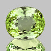 8x7 mm {1.97 cts} Oval AAA Fire Lemon Green Tourmaline Natural Mozambique {Flawless-VVS}