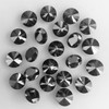 1.60 mm 12 pcs Round Diamond Cut Natural Black Diamond