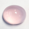 80.25 cts Oval Cabochon 28x24 mm Natural Pink Rose Quartz {Flawless-VVS}