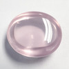 109.60 cts Oval Cabochon 35x28 mm Natural Pink Rose Quartz {Flawless-VVS}