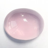 110.67 cts Oval Cabochon 30x26 mm Natural Pink Rose Quartz {Flawless-VVS}