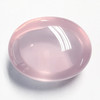 110.67 cts Oval Cabochon 30x26 mm Natural Pink Rose Quartz {Flawless-VVS}