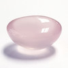 118.87 cts Oval Cabochon 30x26 mm Natural Pink Rose Quartz {Flawless-VVS}