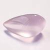 77.18 cts Pear Cabochon 34x21 mm Natural Pink Rose Quartz {Flawless-VVS}