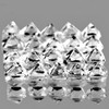 1.80 mm 25 pcs Square Princess Cut AAA Fire White Sapphire Natural {Flawless-VVS1}--AAA Grade