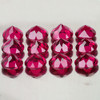 3.50 mm 12 pcs Round Raspberry Pink Purple Rhodolite Garnet Natural {Flawless-VVS}