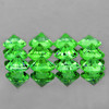 2.50 mm 12 pcs Round Brilliant Cut AAA Fire Natural Chrome Green Tsavorite Garnet {Flawless-VVS}--AAA Grade