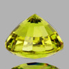 5.30 mm { 0.76 cts} Round AAA Fire Natural Vivid Green Yellow Mali Garnet