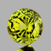 5.30 mm { 0.76 cts} Round AAA Fire Natural Vivid Green Yellow Mali Garnet