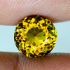 5.00 mm { 0.62 cts} Round AAA Fire AAA Golden Yellow Mali Garnet Natural {Flawless-VVS}--AAA Grade