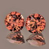 4.70 mm 2 pcs Round AAA Fire Color Change Garnet Natural {Flawless-VVS}